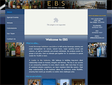 Tablet Screenshot of eventbeverage.com